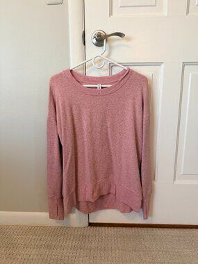 Athleta Sweatshirt -  Pink, Size Small
